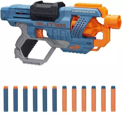 Buy NERF Elite 2.0 Commander RD-6 Blaster Gun • 8.49£