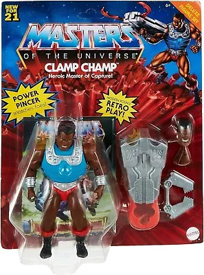 Buy Masters Of The Universe Origins Clamp Champ Action Figure New & Sealed • 12.99£