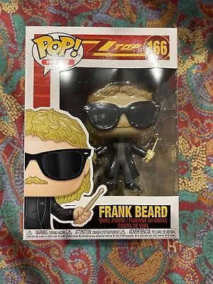 Buy Funko Pop Rocks Music ZZ Top Frank Beard 166 Rare AVAILABLE NEW NEVER OPENED • 32.28£