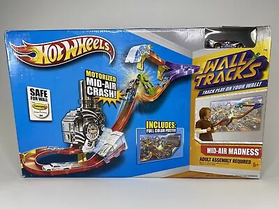 Buy Mattel Hot Wheels Mid-Air Madness Wall Tracks Trackset 2011 Sealed New NOS • 65.23£