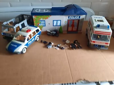 Buy Playmobil Hospital Ambulance Police Car • 15£
