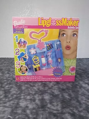 Buy NEWSEALED 2001 Barbie Studio Lipgloss Maker Activity Kit BEST BY01/30/2004 RARE • 131.78£