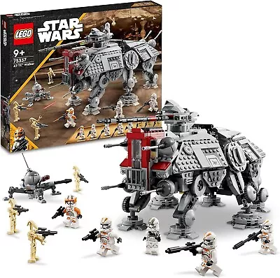 Buy LEGO 75337 Star Wars AT-TE Walker Poseable Toys Revenge Of The Sith Set New Comp • 83£