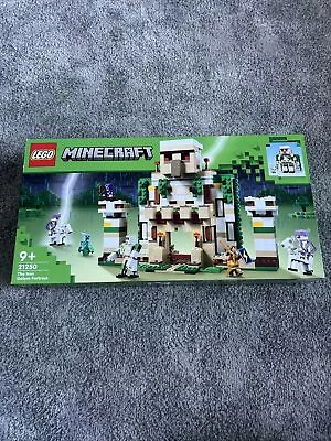 Buy LEGO 21250 Minecraft The Iron Golem Fortress, Buildable Castle Set • 69.99£