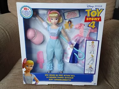 Buy Mattel Disney Pixar Toy Story 4 Epic Moves Bo Peep Action Doll Boxed • 35£