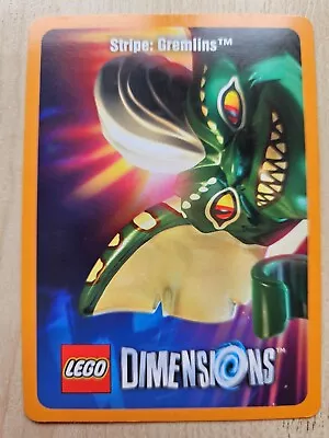 Buy Lego Dimensions Collectors Cards Brick Live 2016- Stripe : Gremlins • 1.50£