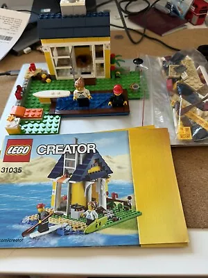 Buy Lego Creator 3 In 1 Item 31035. Beach Hut. 100% Complete. • 11.95£