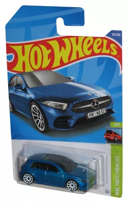 Buy Hot Wheels HW Hatchbacks 2/5 (2021) Blue '19 Mercedes-Benz A-Class Toy Car 18/2 • 10.67£