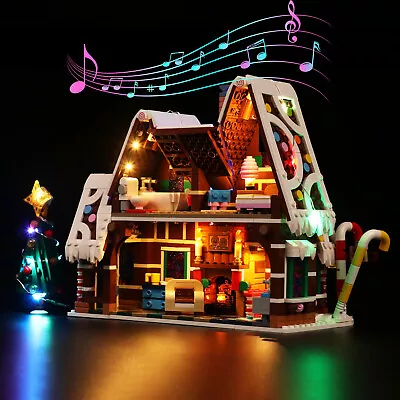 Buy LocoLee LED Light Kit For Lego 10267 Gingerbread House Lighting Set With Music  • 35.99£