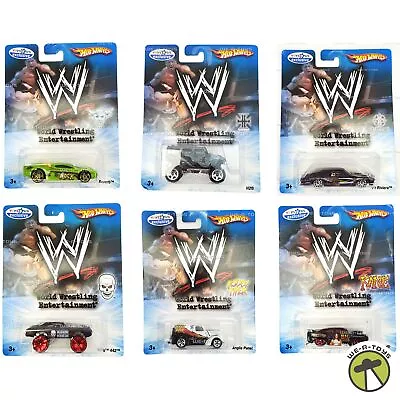 Buy Lot Of 6 WWE Hot Wheels World Wrestling Entertainment Vehicles Mattel 2006 NRFP • 56.51£
