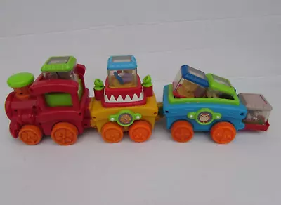 Buy Fisher Price Peek A Boo Blocks Press & Go Train Moving Lights Sounds & 5 Blocks • 10£