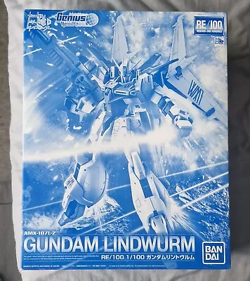 Buy RE 1/100 Gundam Lindwurm Genius Head Line Gunpla Model Kit Premium Bandai NEW • 31£