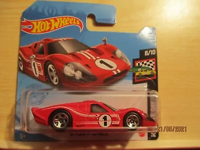 Buy Hot Wheels 2021 106/250 '67 Ford Gt40 Mark Iv  New On Card  • 3.20£