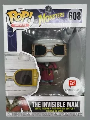 Buy Funko POP #608 The Invisible Man - Universal Monsters - Damaged Box + Protector • 21.99£