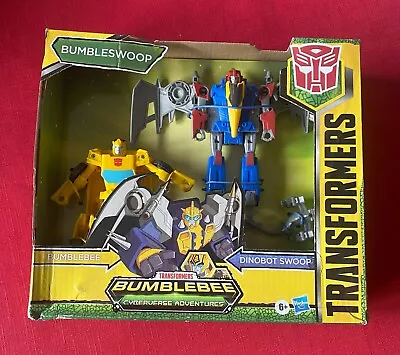 Buy Transformers Bumbleswoop Bumblebee Cyberverse Adventures Dinobots Swoop Combiner • 11.99£