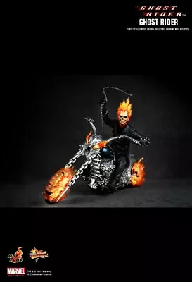 Buy Hot Toys Mms133 Ghost Rider Ghost Rider With Hellcycle 1/6 • 690.93£