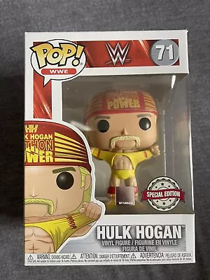 Buy WWE Hulk Hogan Funko POP! Vinyl (Special Edition) #71 • 18.99£