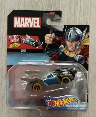 Buy HOT WHEELS THOR Marvel Avengers Character Cars Diecast Toy Car Rare 2017 Moc (r2 • 11.77£
