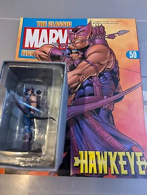 Buy Eaglemoss Classic Marvel Figurine Collection - #50 - Hawkeye • 4.99£