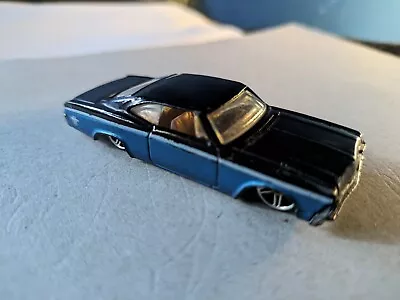 Buy Hot Wheels 1996 Mattel '65 Impala Diecast Black/Blue • 2.99£