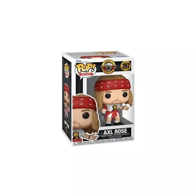 Buy Preorder September 2024 Rocks Gun's N Roses Axl Pink #397 Pop Funko • 15.17£