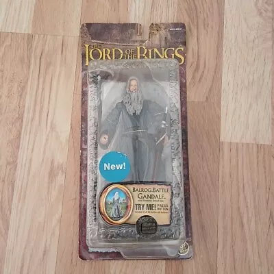 Buy Lord Of The Rings: The Two Towers - Gandalf Balrog Battle Figure Toybiz 6” Scale • 10£