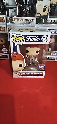 Buy Funko Pop Funko Baseball Freddy WonderCon #208 + Free Protector • 10.99£