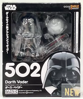 Buy Darth Vader Nendoroid 502 Star Wars Action Figure Good Smile Unopened From Japan • 144.86£