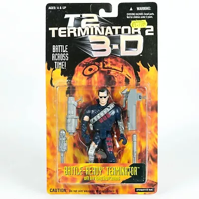 Buy MOC 1997 Kenner T2 Terminator 2 3D Action Figure - Battle-Ready Terminator • 40£