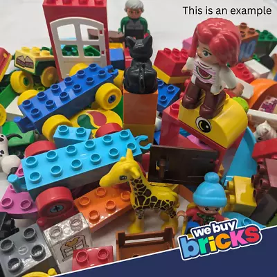 Buy Lego Duplo 1kg Job Lot - Genuine Bundle- Cleaned- Great Value! • 16.99£