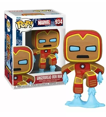 Buy Funko Pop Figure 934 Gingerbread Iron Man Marvel  • 9.99£