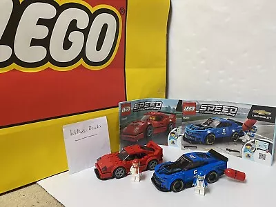 Buy Lego Speed Champions:75890 Ferrari F40, 75891 Chevrolet Camaro**GOOD CONDITION** • 0.99£