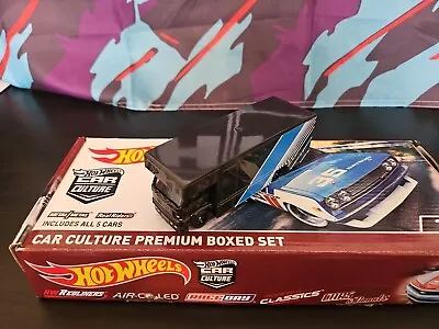 Buy 1/64 Hot Wheels Premium Fleet Flyer Truck Transporter Car Culture Real Riders • 17£