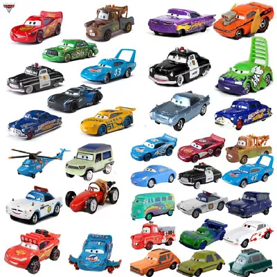 Buy All Styles Pixar Cars Lightning McQueen Smokey 1:55 Diecast Model Car Kids Gifts • 6.23£