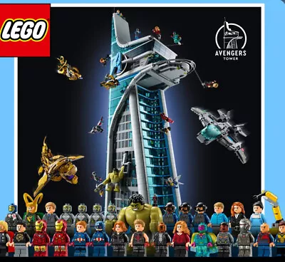 Buy | Lego Marvel Every Avengers Tower Minifigure - Choose Your Minifigure | • 4.99£