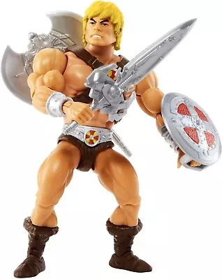 Buy Masters Of The Universe Origins Retro Play He-Man Action Figure 14cm Mattel • 11.99£