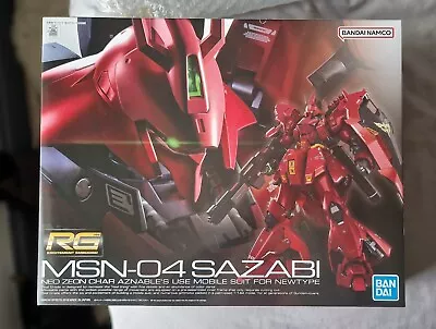 Buy Bandai Namco Gunpla RG MSN-04 Sazabi 1/144 - Model Kit Boxed New • 25£