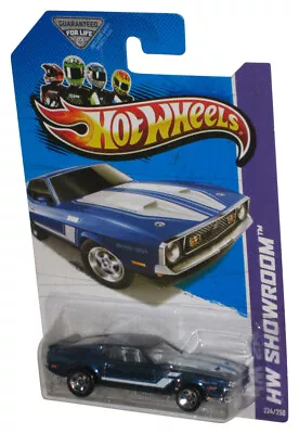 Buy Hot Wheels HW Showroom (2012) Blue '71 Mustang Boss 351 Car 224/250 • 12.62£