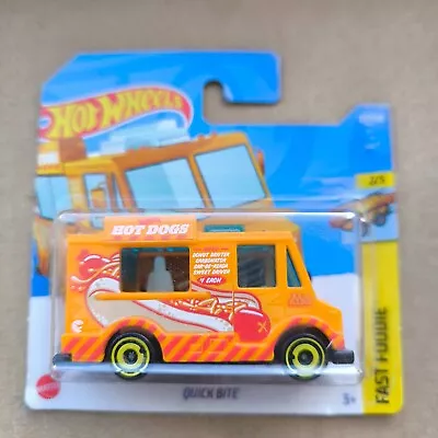 Buy Hot Wheels SHORT CARD 2022 HW FAST FOODIE QUICK BITE ORANGE TH TREASURE HUNT 2/5 • 10.79£