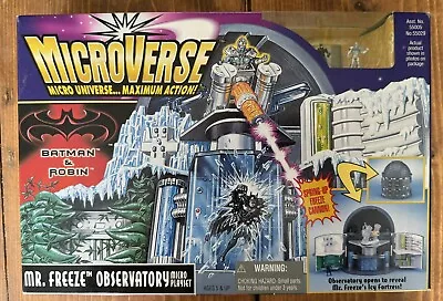 Buy Vintage Kenner DC Mr Freeze Observatory Microverse Action Figure Batman - New • 40£