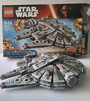 Buy LEGO Star Wars Millenium Falcon Set 75105 • 49.99£