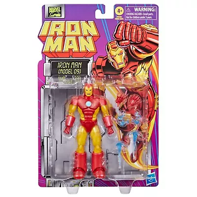 Buy Marvel Legends Series 6  Iron Man Retro Iron Man (Model 09) Action Figure • 27.99£