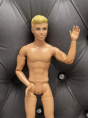 Buy Mattel Barbie Ken Made To Move Fully Articulated Blond Doll • 20£
