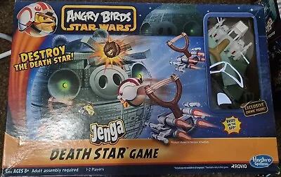 Buy Hasbro Gaming Angry Birds Star Wars Jenga Death Star Game • 8.99£