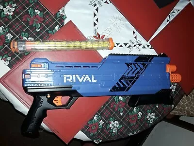 Buy Nerf Rival Atlas Xvi-1200 Shotgun Team Blue With Mag + Foam Balls • 18£