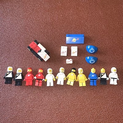 Buy Vintage Space Lego Bundle Astronaut Figures  • 49.99£