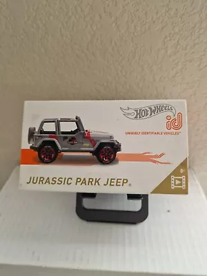 Buy 2018 Hot Wheels ID: Jurassic Park Jeep Limited Run Collectible C41 • 10.27£