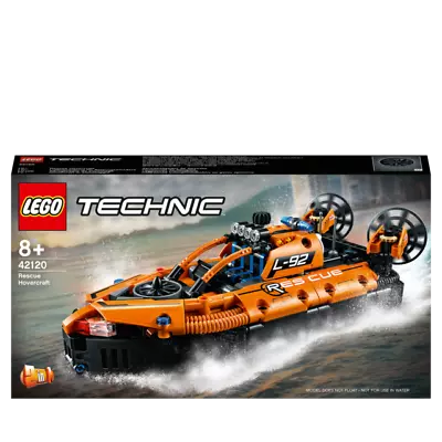 Buy LEGO TECHNIC: Rescue Hovercraft (42120) Age 8+ Creative Building Boxed & Sealed  • 29.99£