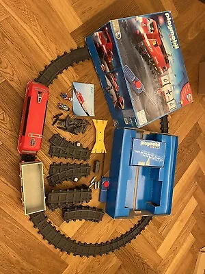 Buy Playmobil RC Goods Train Set 4010 G Gauge - Cargo Train - Boxed • 51£