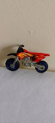 Buy Hot Wheels WASTELANDER HW450F Red Dirt Bike Rare 2007 • 3.50£